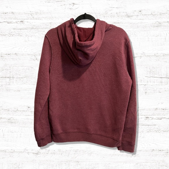 Abercrombie & Fitch Vintage Red Hoodie Men’s Size Small - Picture 2 of 3